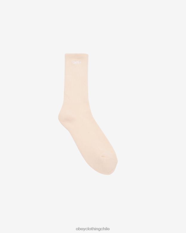 accesorios 40VX482 hombres calcetines atrevidos OBEY sin blanquear