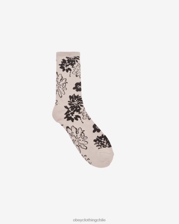 accesorios 40VX501 hombres calcetín la rue OBEY gris multicolor
