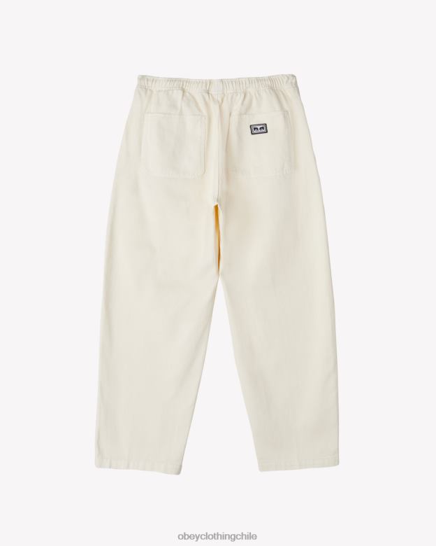ropa 40VX70 hombres pantalón de mezclilla fácil OBEY sin blanquear