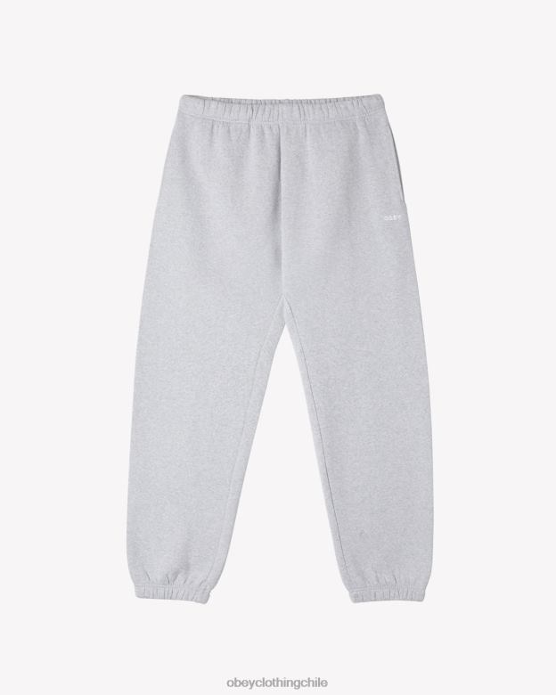 ropa 40VX23 hombres est. funciona con pantalones deportivos atrevidos OBEY gris ceniza