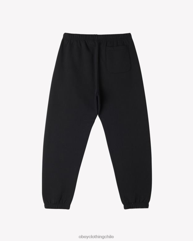ropa 40VX24 hombres est. funciona con pantalones deportivos atrevidos OBEY negro