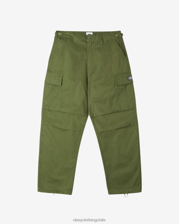 ropa 40VX29 hombres pantalones cargo big timer OBEY ejército