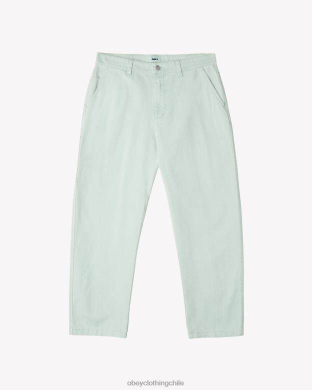 ropa 40VX55 hombres pantalón de carpintero con pigmentos de trabajo duro OBEY spray de surf de pigmento