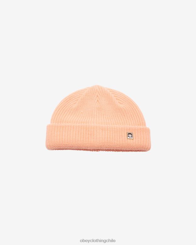 accesorios 40VX405 hombres micro gorro OBEY parfait de durazno