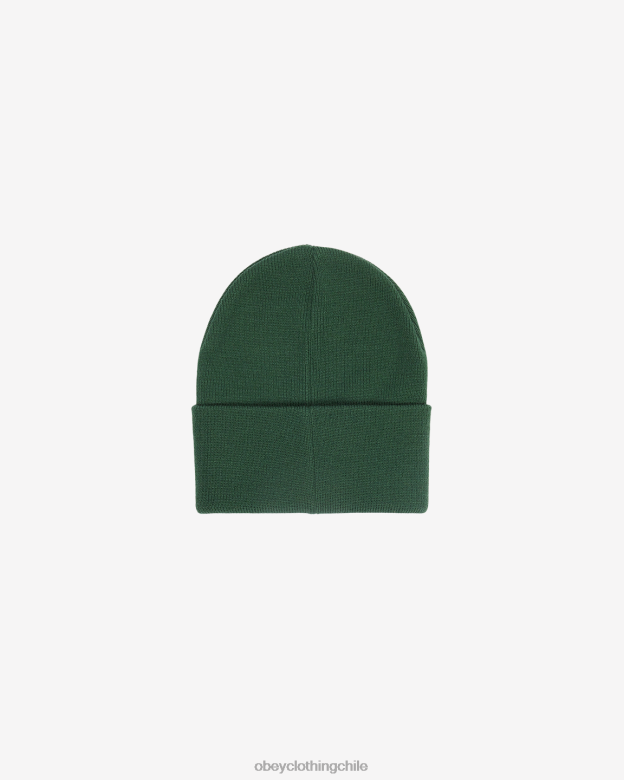 accesorios 40VX409 hombres gorro con ojos icónicos OBEY cedro oscuro