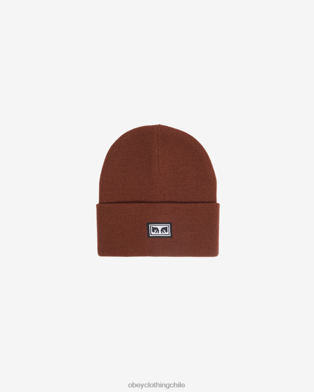 accesorios 40VX410 hombres gorro con ojos icónicos OBEY sepia