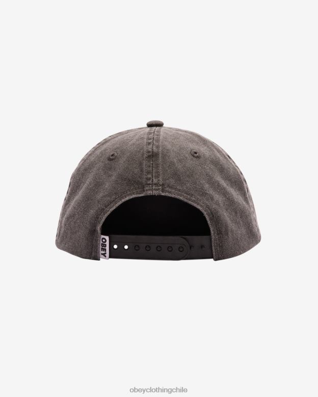 accesorios 40VX420 hombres estudio de pigmentos 6 paneles OBEY pigmento negro