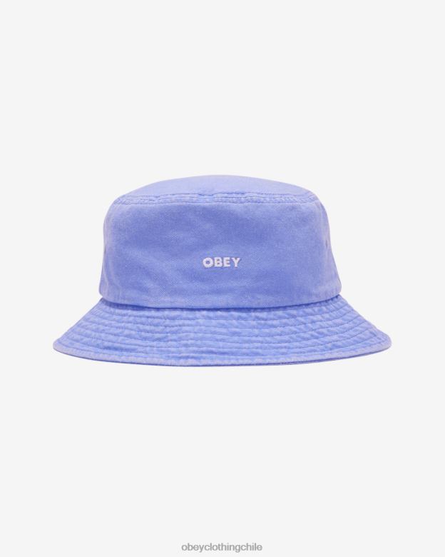 accesorios 40VX423 hombres sombrero de pescador con pigmentos llamativos OBEY hortensia pigmento