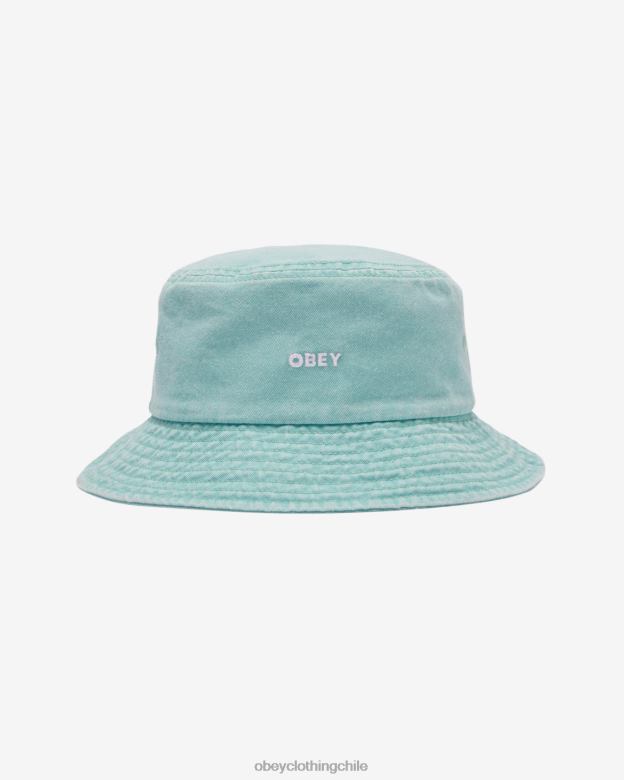 accesorios 40VX424 hombres sombrero de pescador con pigmentos llamativos OBEY spray de surf de pigmento