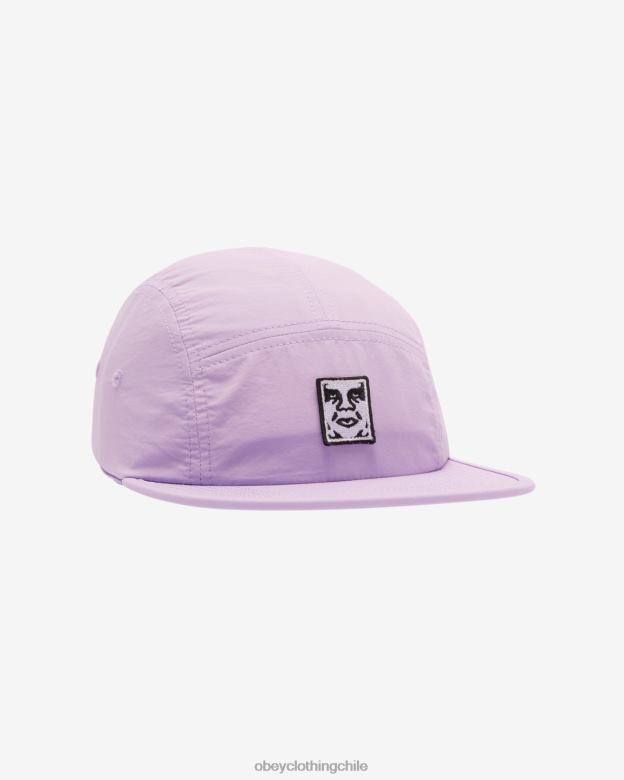 accesorios 40VX426 hombres gorra camp con parche de ícono OBEY pétalo de orquídea