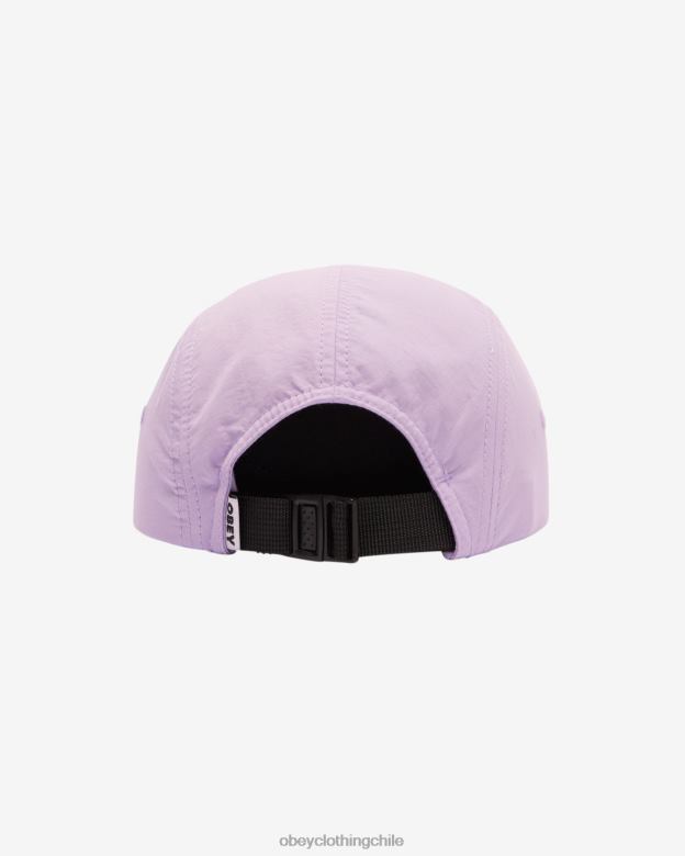 accesorios 40VX426 hombres gorra camp con parche de ícono OBEY pétalo de orquídea