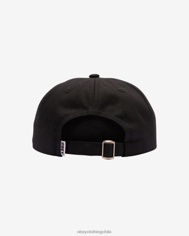 accesorios 40VX430 hombres etiqueta negrita ii espalda orgánica OBEY negro
