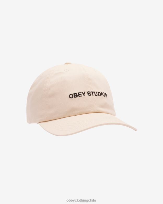 accesorios 40VX443 hombres gorra studios OBEY sin blanquear