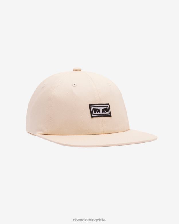 accesorios 40VX449 hombres icono ojos 6 panel ii correa OBEY sin blanquear