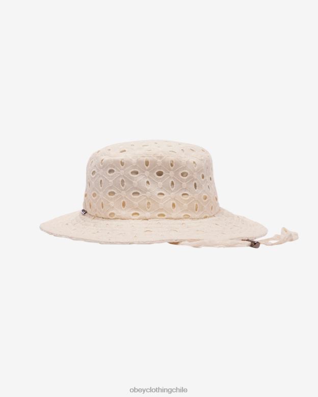 accesorios 40VX470 hombres sombrero de pescador vacances OBEY sin blanquear