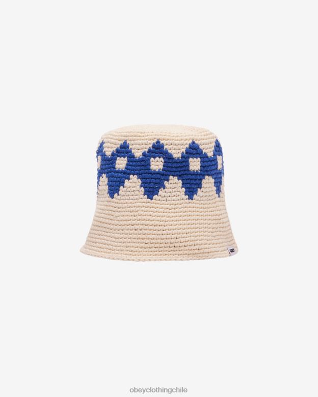 accesorios 40VX474 hombres sombrero de pescador viceroy de crochet OBEY multi sin blanquear