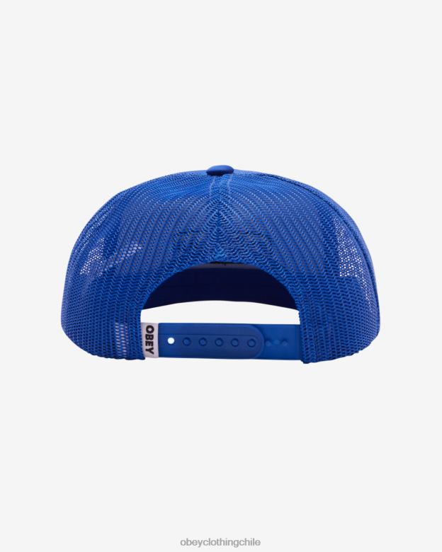 accesorios 40VX477 hombres camionero directo OBEY surf azul