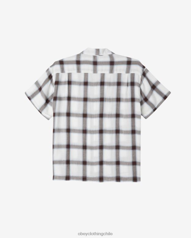 ropa 40VX135 hombres camisa ambiental OBEY multi sin blanquear