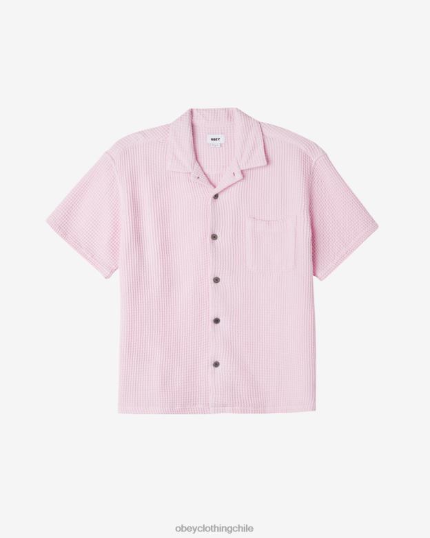 ropa 40VX136 hombres camisa de equilibrio OBEY pirueta