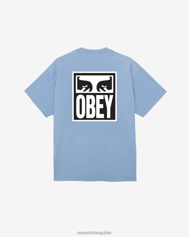 ropa 40VX270 hombres camiseta de peso pesado Eyes Icon II OBEY hortensia