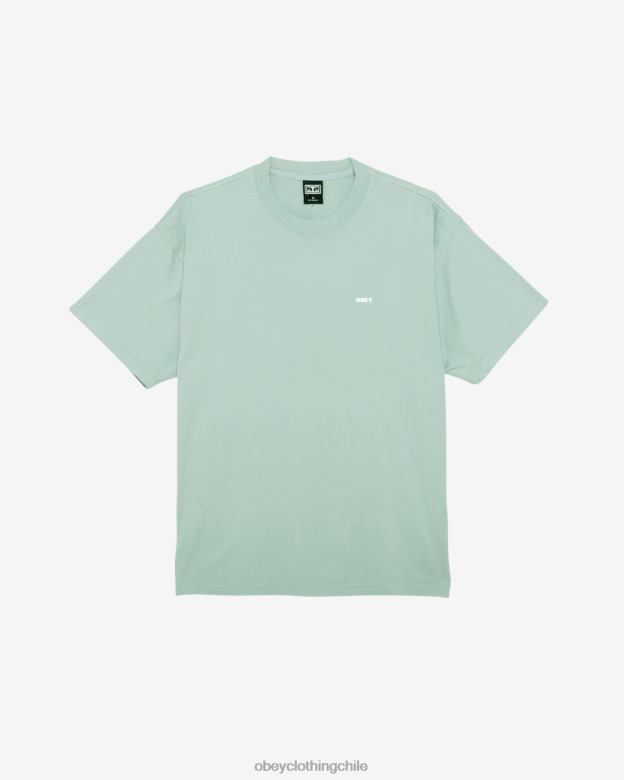 ropa 40VX287 hombres camiseta pesada negrita iii OBEY spray para surfear