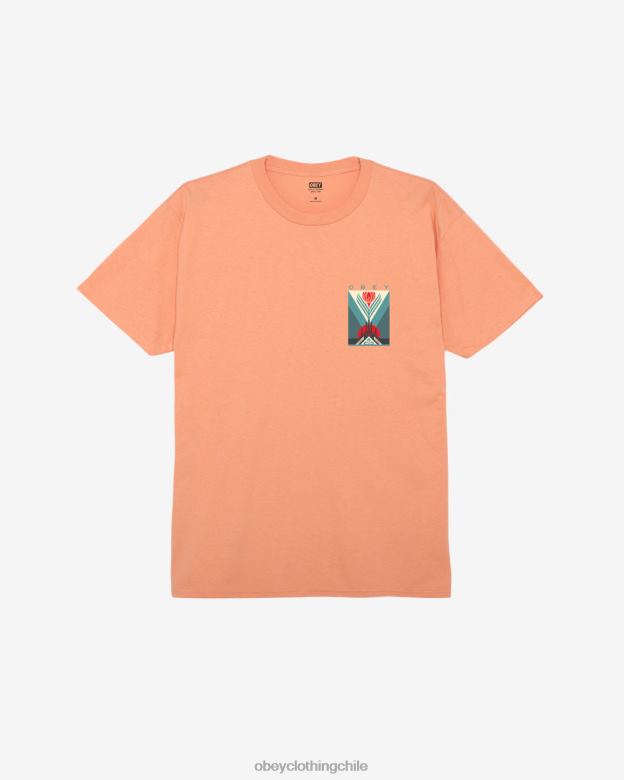 ropa 40VX331 hombres camiseta clásica de fábrica de energía verde OBEY agrios
