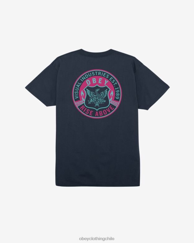 ropa 40VX334 hombres camiseta clasica fénix OBEY Armada