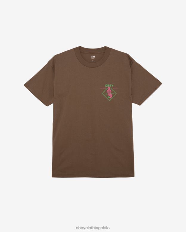 ropa 40VX337 hombres camiseta clásica espiritualmente rica OBEY limo
