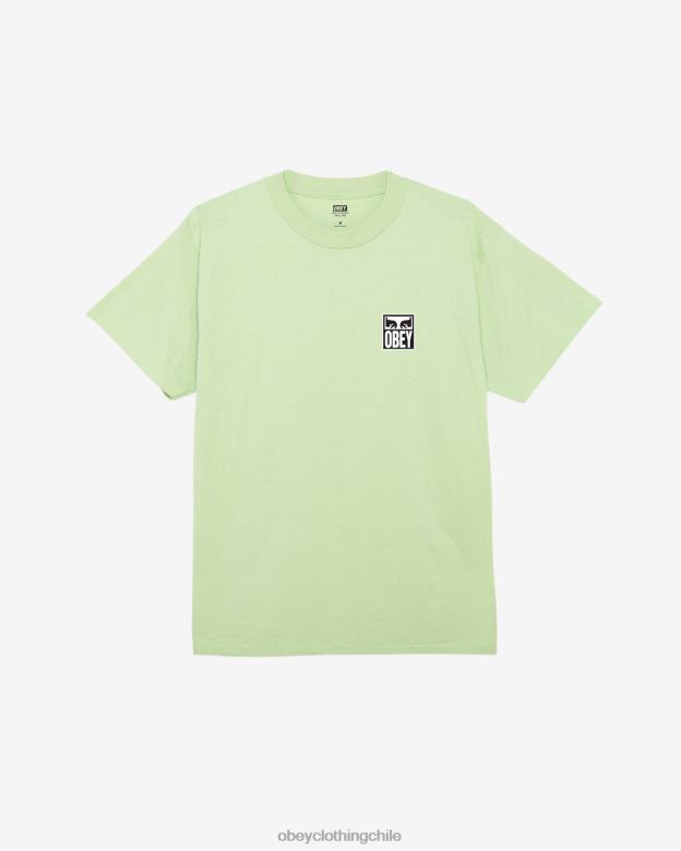 ropa 40VX349 hombres camiseta clásica ojos icono ii OBEY pepino