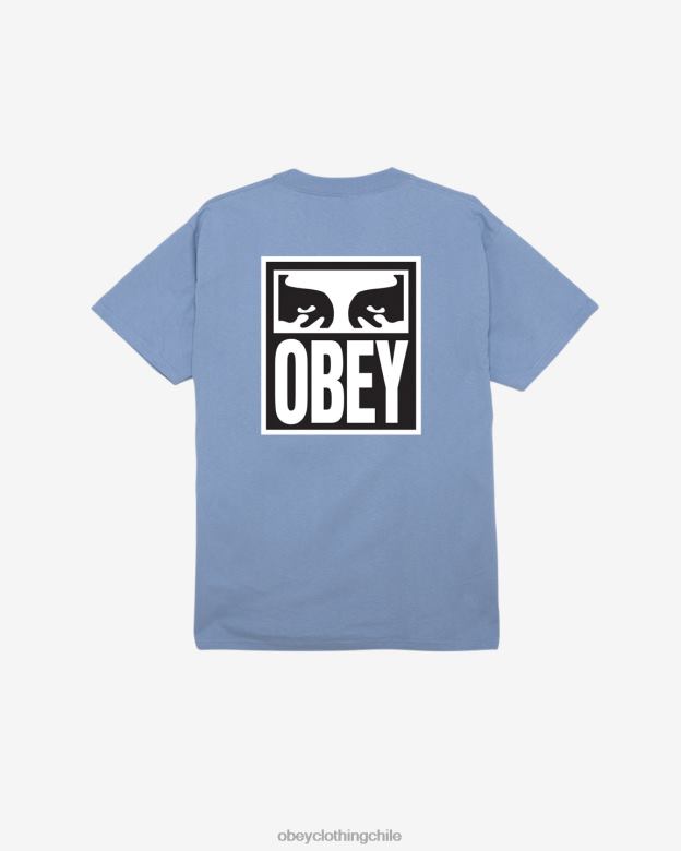 ropa 40VX350 hombres camiseta clásica ojos icono ii OBEY violeta digital