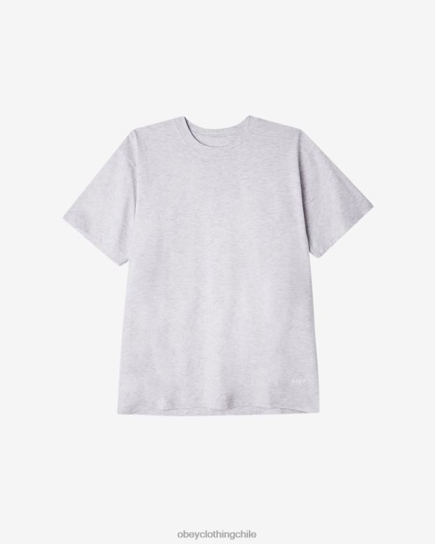 ropa 40VX94 hombres camiseta estándar (paquete de 2) OBEY gris ceniza