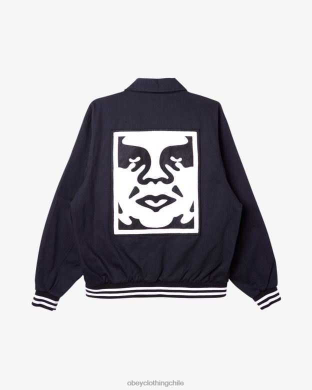 ropa 40VX260 hombres icono cara equipo universitario OBEY negro