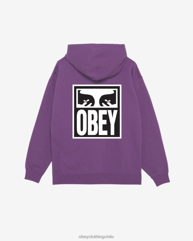 ropa 40VX162 hombres jersey de peso pesado Eyes Icon II OBEY baya de gota