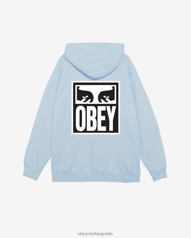 ropa 40VX163 hombres jersey de peso pesado Eyes Icon II OBEY hortensia