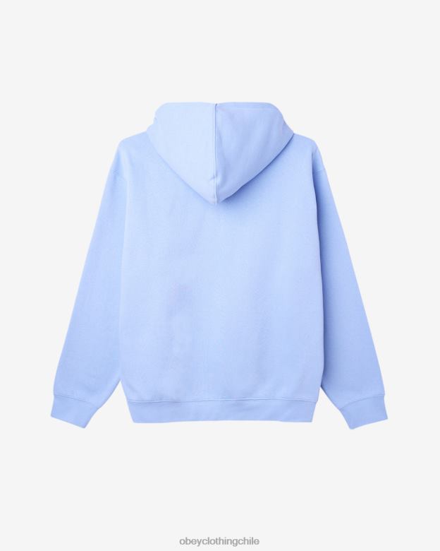 ropa 40VX176 hombres est. trabaja ojos sudadera con capucha OBEY hortensia