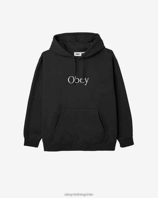 ropa 40VX184 hombres jersey del coro OBEY negro