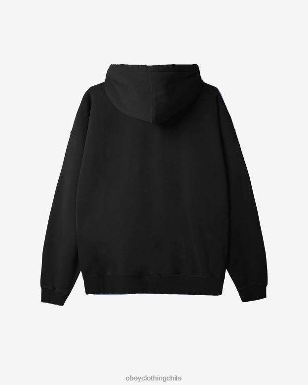 ropa 40VX184 hombres jersey del coro OBEY negro