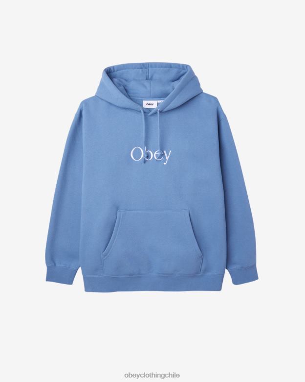 ropa 40VX185 hombres jersey del coro OBEY corona azul
