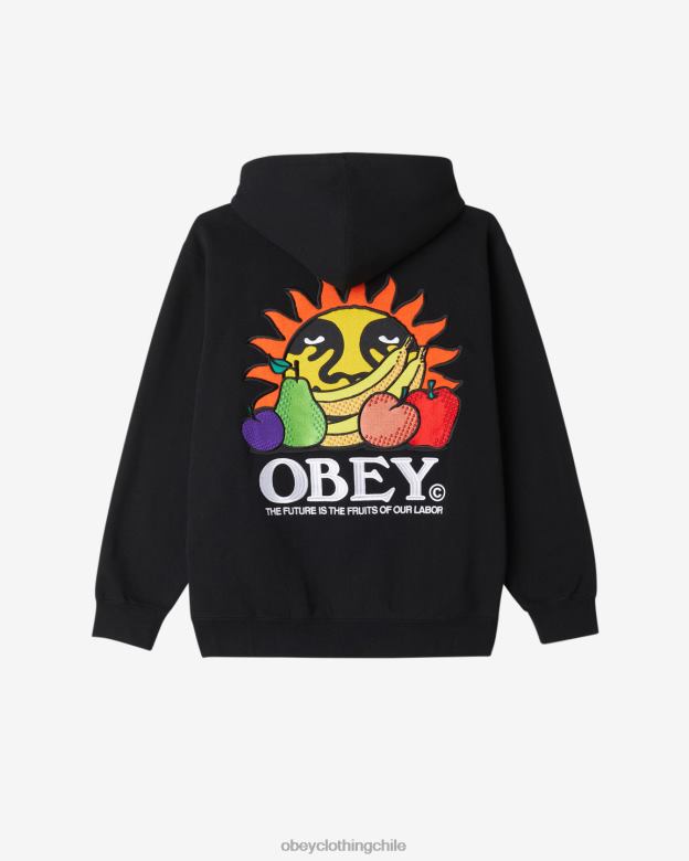 ropa 40VX191 hombres nuestro jersey laboral OBEY negro
