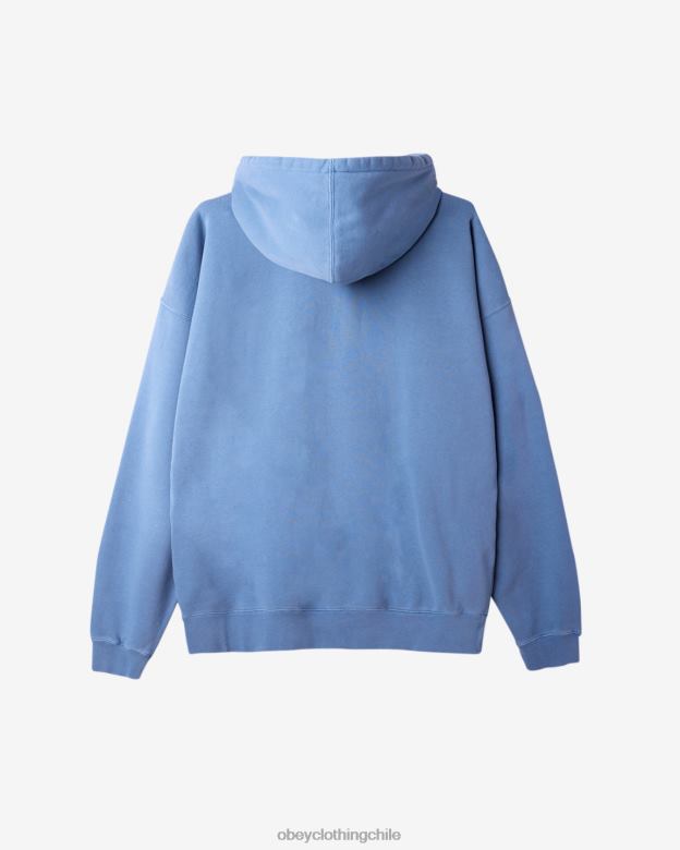 ropa 40VX193 hombres jersey extrapesado pigment collegiate OBEY pigmento azul corona