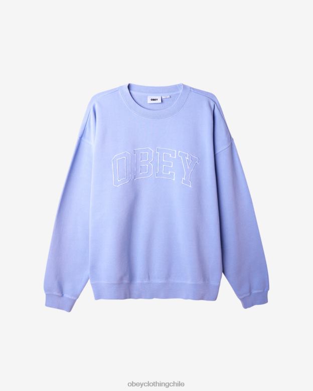 ropa 40VX229 hombres pigment collegiate cuello redondo extrapesado OBEY hortensia pigmento
