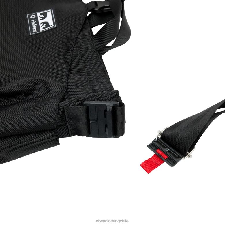 accesorios 40VX1058 hombres bolsa de lavanderia OBEY X HELINOX negro