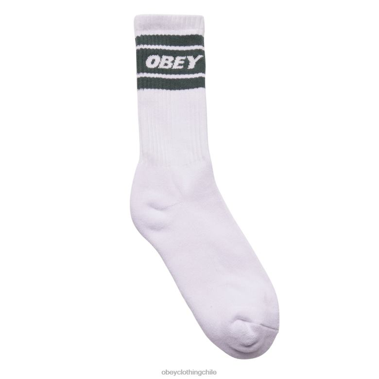 accesorios 40VX1070 hombres calcetines cooper ii OBEY cedro blanco/oscuro