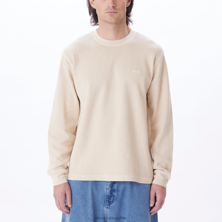 ropa 40VX767 hombres pigmento térmico en minúsculas OBEY arcilla pigmentada
