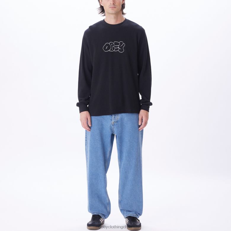 ropa 40VX786 hombres generacion termica OBEY negro digital