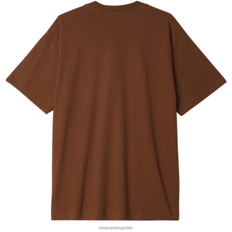 ropa 40VX800 hombres camiseta con bolsillo de puntos OBEY limo