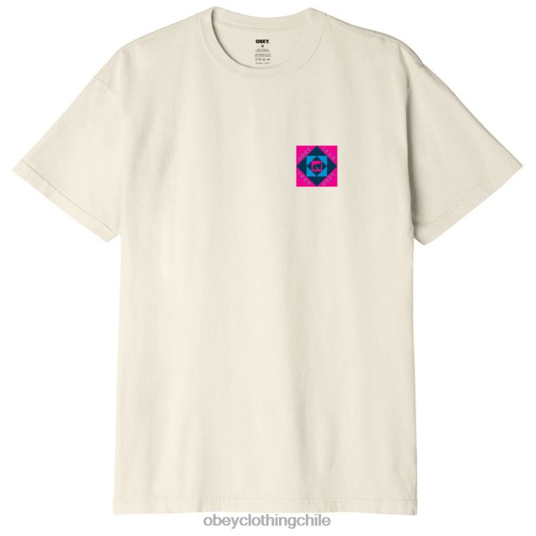 ropa 40VX846 hombres camiseta orgánica op OBEY sagú