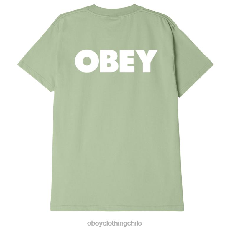 ropa 40VX873 hombres camiseta clásica negrita ii OBEY pepino