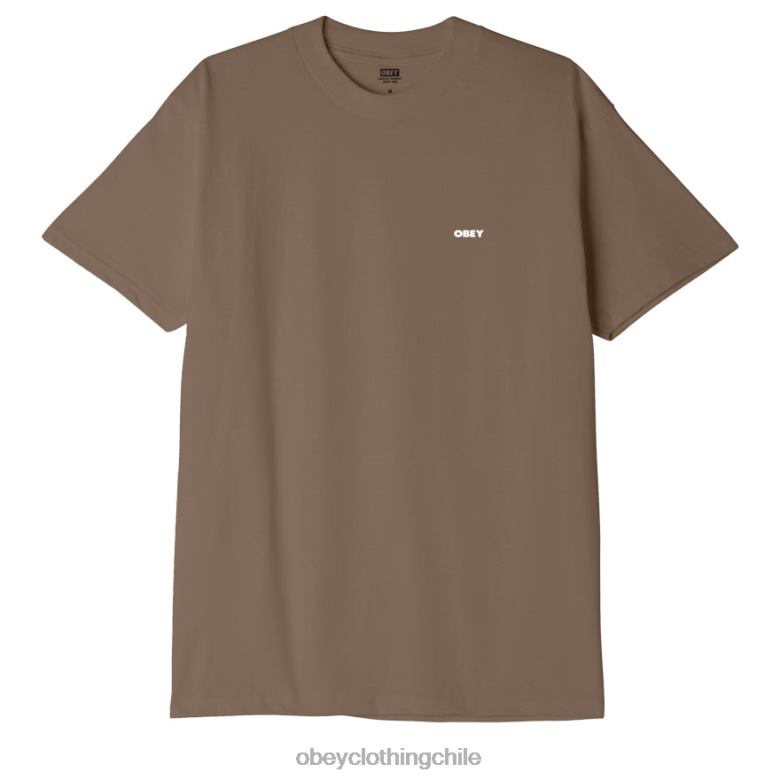ropa 40VX874 hombres camiseta clásica negrita ii OBEY limo