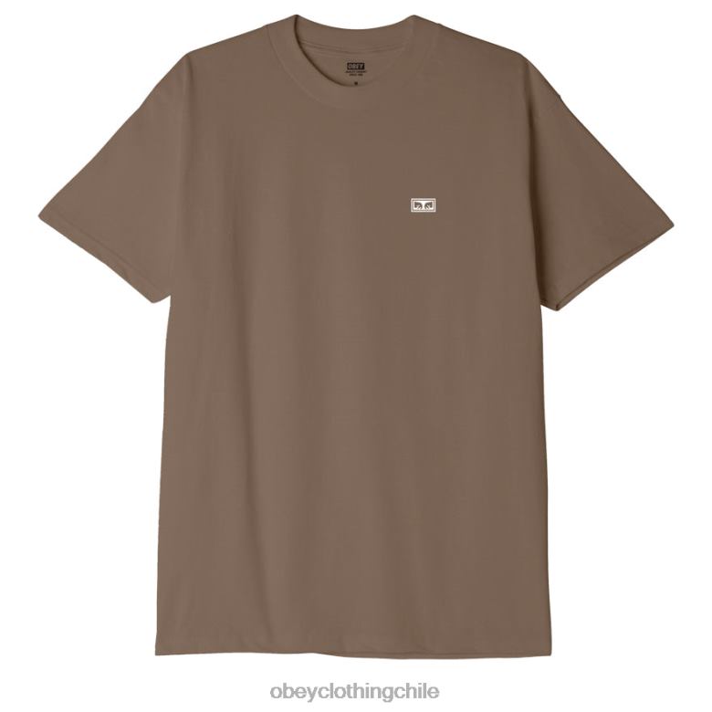 ropa 40VX876 hombres camiseta clásica ojos 3 OBEY limo